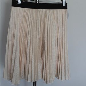 Cream skirt